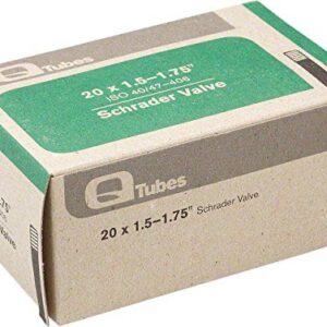 QBP Q-Tubes 20" x 1.5-1.75" Schrader Valve Tube