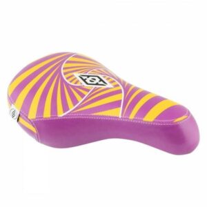 Alienation Psycho BMX - Yellow/Purple 140mm Width Vinyl Faux Leather