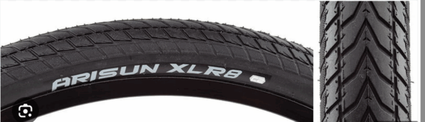 Arisun XLR8 20x1.95 Wire Bead 60 TPI