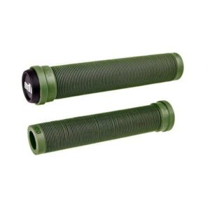ODI Longneck SLX Grips 160mm Army Green Pair MTB Bike Commuter