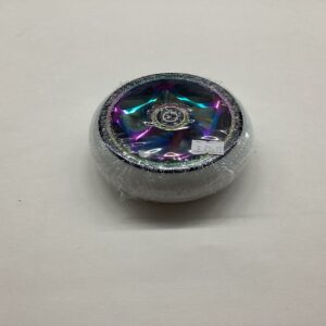 Envy Scooters 120mm/30mm Tri Bearing Wheel - Oil Slick/White (B07X8FG7BZ)