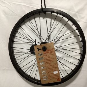 Odyssey Quadrant Front Wheel - 20", 3/8" x 100mm, Rim Brake, Black, Clincher