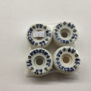 Dogtown k-9 slicks white 52mm 99A
