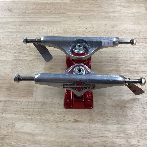 INDEPENDENT Truck Company 149 Stage 11 Forged Hollow Chain Breaker Silver Ano Red Standard Skateboard Trucks