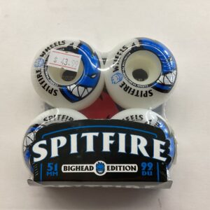 Spitfire Wheels Bighead White 51mm