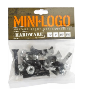 Mini Logo Set of 8 Phillips Screws 1 1/4 Inch