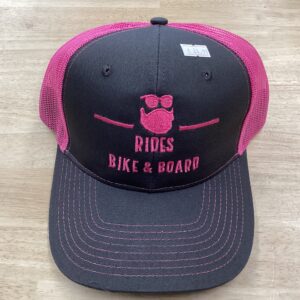 Rides pink mesh cap