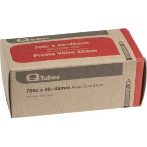 Q-Tubes 700c x 40-45mm 32mm Presta Valve Tube 188g