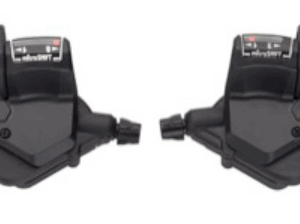 Microshift Mezzo 3x8 (24 Speed) Thumb Tap Bike Shifter Set Ts39-8 fits Shimano