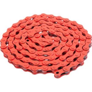 Odyssey Bluebird Chain Single Speed 1/2 1/8 links Red Steel