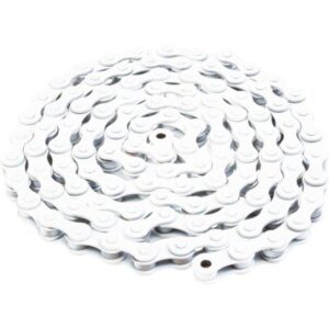 Odyssey Bluebird Chain Single Speed 1/2 1/8 White Steel