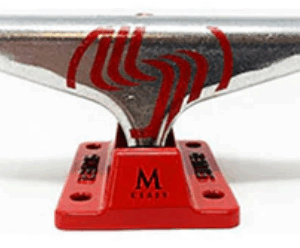 Silver Truck M-Class Hollow raw/red 7.75 Pair