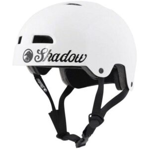 The Shadow Conspiracy Classic BMX/Skate Helmet ABS Shell Gloss White