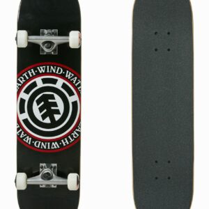 Element Seal Skateboard Complete Black 8.0