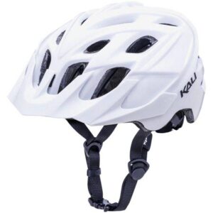 Kali Protectives Chakra Solo Half Size Cycling Helmet, Solid White L/XL