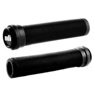 ODI Longneck Grips Flangeless 135mm Black Sold as Pair Includes Bar End Plugs