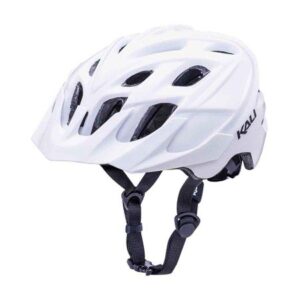 Kali Protectives Chakra Solo Half Size Cycling Helmet, Solid White S/M