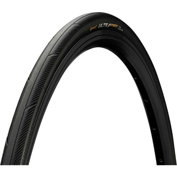 Continental Ultra Sport III 700x25 Black Folding Puregrip (B082VNGXDZ)