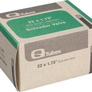 Q-Tubes 22"x1.75" Schrader Valve Tubeetrto 457145GLOW Lead Valve