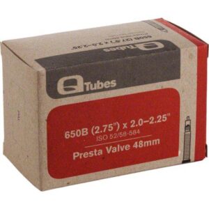 Q-Tubes 27.5" x 2.0-2.25" 48mm Presta Valve