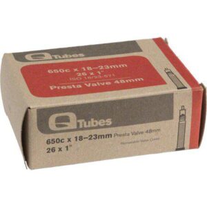 Q-Tubes 650C x 18-23mm 48mm Presta Valve Tube 89g