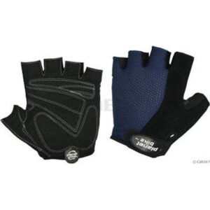 Planet Bike Aries Fingerless Cycling Glove: Black/Blue