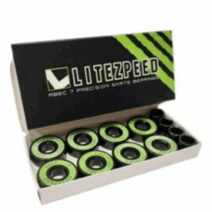 LITEZPEED ABEC 7 SINGLE SET GREEN