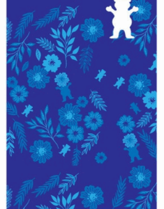 GRIZZLY 9" SMELL THE FLOWERS BLUE PERFORATED SHEET