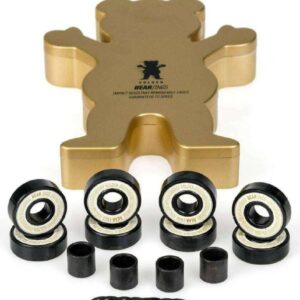 Grizzly Gold AbEC 7 Pro Skateboard/Skate/Scooter Bearings + Free Sticker