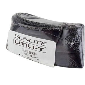 Sunlite Utili-T Standard Schrader Valve Bicycle Tubes - 20x2.00-2.40 - SV48 - Bulk Box of 50