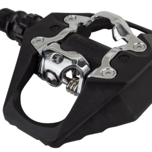 Exustar Pedals Exustar MTB SGL ClplS Pm816-04 Resin Bk/SL SPD