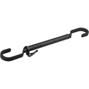 Bicycle Substitute Cross Bar Adaptor by Delta Cycle, Black - Max 32.25" Min 23" - Top Tube for Easier Rack Mounting