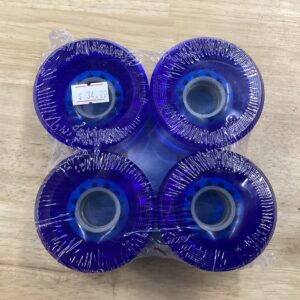 BLANK CRUISER CLEAR BLUE 70MM 78A (Set of 4)