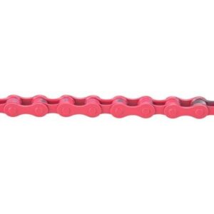 KMC S1 Chain Single Speed 1/2 1/8 Pink Anti-Drop Design