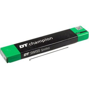 DT Swiss Champion Spoke: 2.0mm 274mm J-Bend Black each