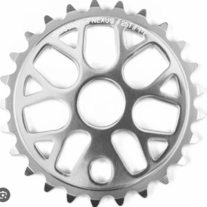Mission Nexus BMX Sprocket / Chainwheel - 25T - Silver - by Kink