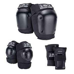 187 Killer Pads Six Pack Adult, Black