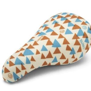 Cream Geo Vehicle Seat by Cinema BMX