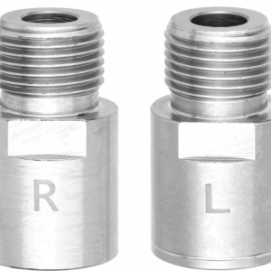 Bike Pedal Extenders, 1 Pair Steel Bicycle Pedal Adapter Extended Fit 9/16 inch 20mm