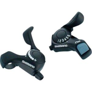 SHIMano Tourney TX30 6-Speed Right and Left (Friction) Thumb Shifter Set
