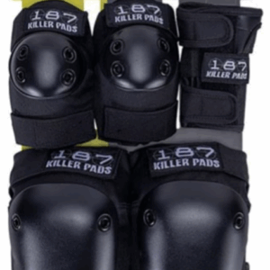 187 KILLER PADS 6 PACK BLACK L/XL