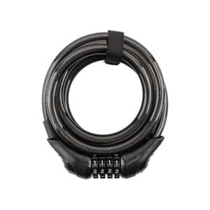 onguard Lock OG CBL 8159 Neon Combo Coil 6fx12mm W/BRKT BK