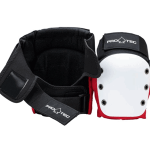 Pro Tec Street Knee Pad Set Red/White/Black Medium